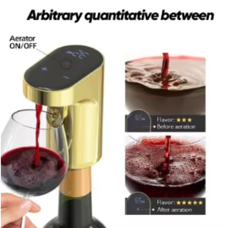 Portable Electric Wine Dispens - đánh giá và giá Wine Aerator Pour
