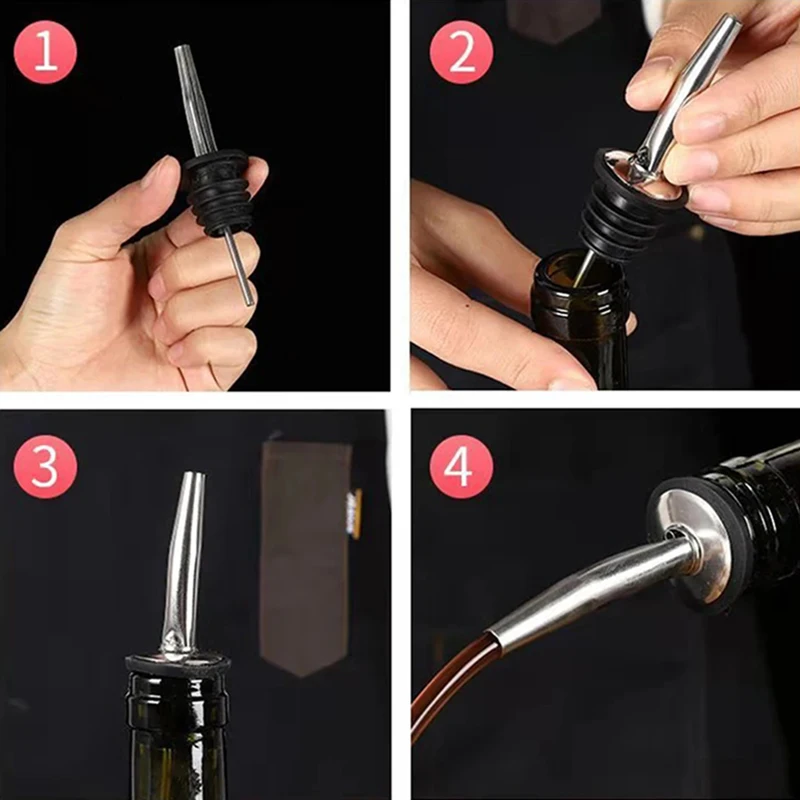 Stainless Steel Wine Container - đánh giá và giá Wine Aerator Pour